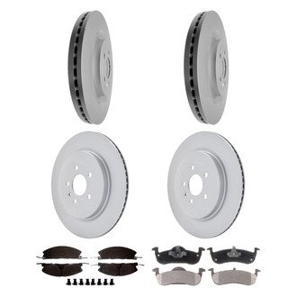 ACDelco® - Gold™ Front and Rear Brake Kit with Semi-Metallic Pads
