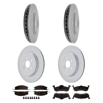 ACDelco® - Gold™ Front and Rear Brake Kit with Semi-Metallic Pads