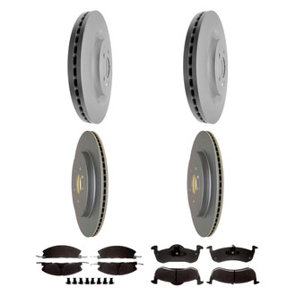 ACDelco® - Gold™ Front and Rear Brake Kit with Semi-Metallic Pads