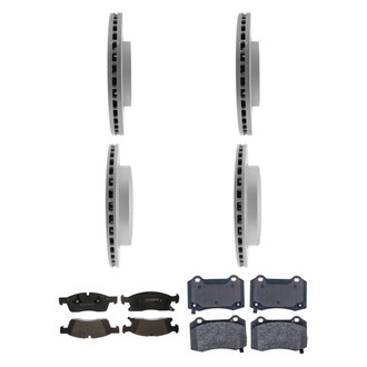 ACDelco® - Gold™ Brake Kit with Semi-Metallic Pads