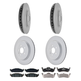 ACDelco® - Gold™ Front and Rear Brake Kit with Semi-Metallic Pads