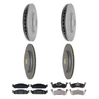 ACDelco® - Gold™ Front and Rear Brake Kit with Semi-Metallic Pads