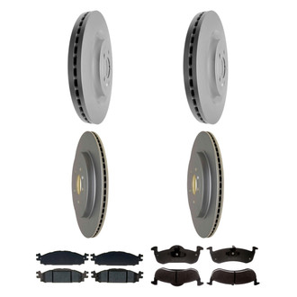ACDelco® - Gold™ Front and Rear Brake Kit with Semi-Metallic Pads
