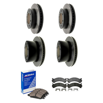 ACDelco® - Gold™ Front and Rear Brake Kit with Ceramic Pads