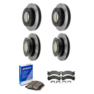 ACDelco® - Gold™ Front and Rear Brake Kit with Ceramic Pads