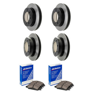 ACDelco® - Gold™ Front and Rear Brake Kit with Ceramic Pads