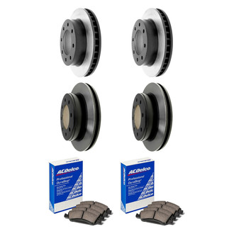 ACDelco® - Gold™ Front and Rear Brake Kit with Ceramic Pads