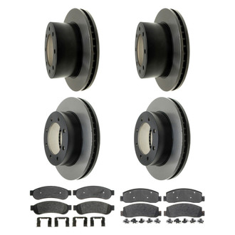 ACDelco® - Gold™ Brake Kit with Semi-Metallic Pads