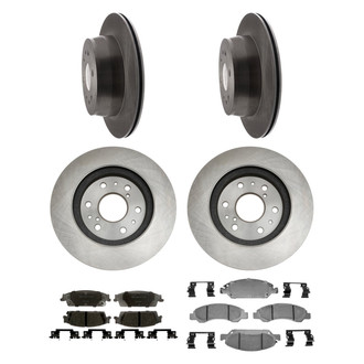 ACDelco® - Silver™ Brake Kit with Ceramic Pads