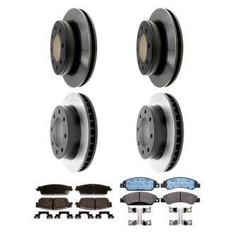ACDelco® - Gold™ Front and Rear Brake Kit with Semi-Metallic Pads
