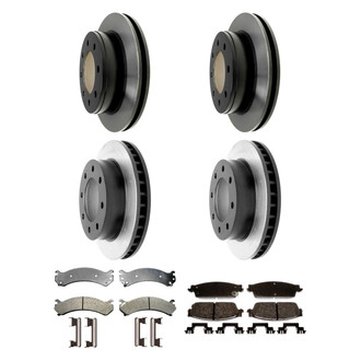 ACDelco® - Gold™ Front and Rear Brake Kit with Semi-Metallic Pads