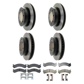 ACDelco® - Gold™ Front and Rear Brake Kit with Semi-Metallic Pads