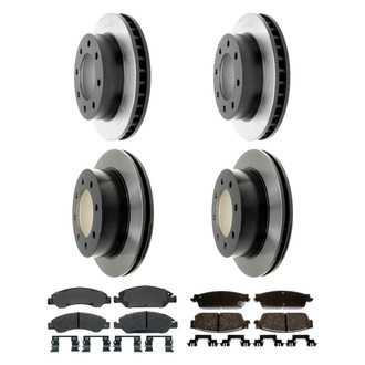 ACDelco® - Gold™ Front and Rear Brake Kit with Semi-Metallic Pads