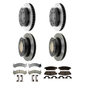ACDelco® - Gold™ Front and Rear Brake Kit with Semi-Metallic Pads