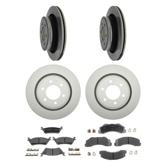 ACDelco® - Silver™ Front and Rear Brake Kit with Ceramic Pads