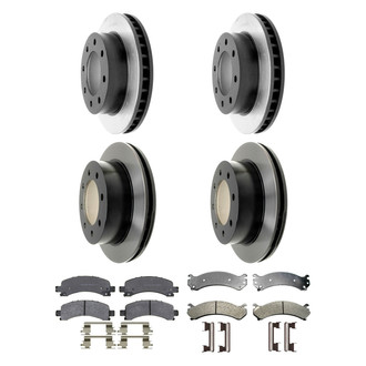 ACDelco® - Gold™ Front and Rear Brake Kit with Semi-Metallic Pads