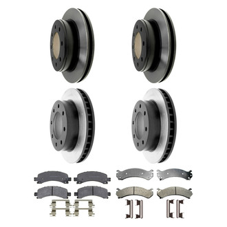 ACDelco® - Gold™ Front and Rear Brake Kit with Semi-Metallic Pads