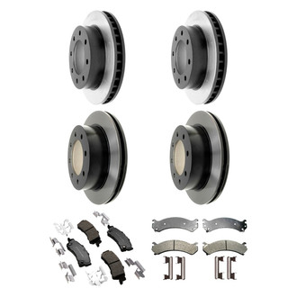 ACDelco® - Gold™ Front and Rear Brake Kit with Semi-Metallic Pads