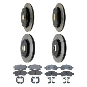 ACDelco® - Gold™ Brake Kit with Ceramic Pads