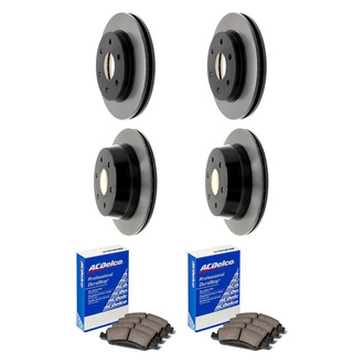 ACDelco® - Gold™ Front and Rear Brake Kit with Ceramic Pads