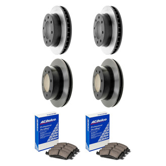 ACDelco® - Gold™ Front and Rear Brake Kit with Ceramic Pads