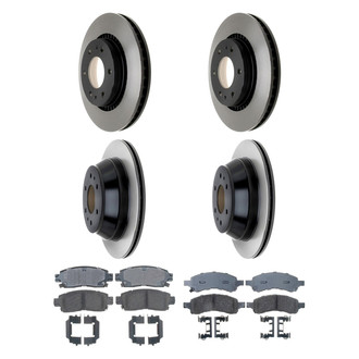 ACDelco® - Gold™ Brake Kit with Ceramic Pads