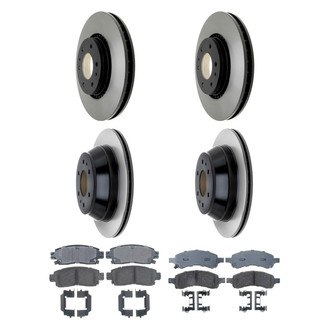 ACDelco® - Gold™ Brake Kit with Ceramic Pads
