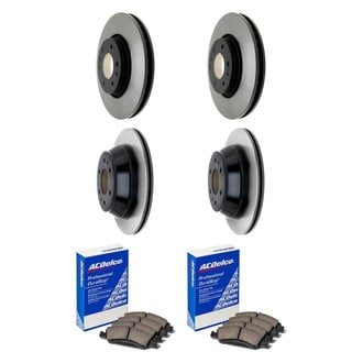 ACDelco® - Gold™ Front and Rear Brake Kit with Ceramic Pads
