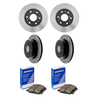 ACDelco® - Gold™ Front and Rear Brake Kit with Ceramic Pads
