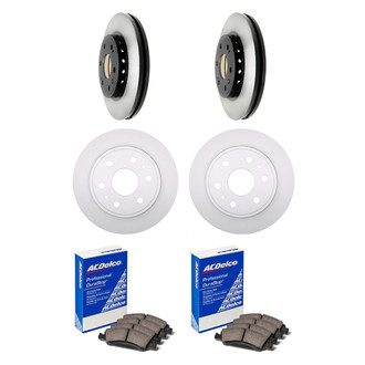 ACDelco® - Gold™ Front and Rear Brake Kit with Ceramic Pads