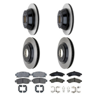 ACDelco® - Gold™ Brake Kit with Ceramic Pads