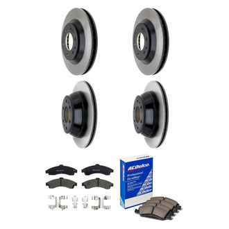 ACDelco® - Gold™ Front and Rear Brake Kit with Ceramic Pads