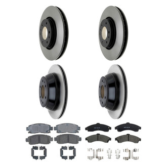ACDelco® - Gold™ Brake Kit with Ceramic Pads