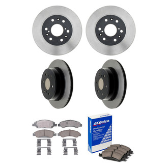 ACDelco® - Gold™ Front and Rear Brake Kit with Ceramic Pads