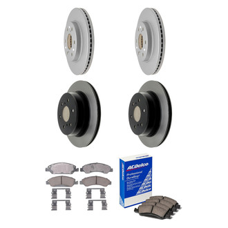ACDelco® - Gold™ Front and Rear Brake Kit with Ceramic Pads