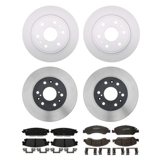 ACDelco® - Gold™ Front and Rear Brake Kit with Semi-Metallic Pads