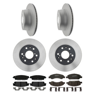 ACDelco® - Gold™ Front and Rear Brake Kit with Semi-Metallic Pads