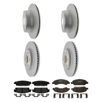 ACDelco® - Gold™ Front and Rear Brake Kit with Semi-Metallic Pads