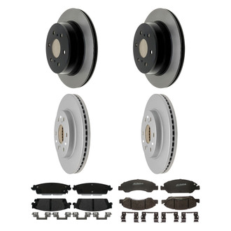 ACDelco® - Gold™ Front and Rear Brake Kit with Semi-Metallic Pads