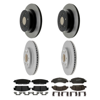 ACDelco® - Gold™ Front and Rear Brake Kit with Semi-Metallic Pads