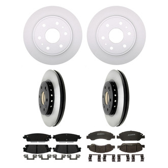 ACDelco® - Gold™ Front and Rear Brake Kit with Semi-Metallic Pads