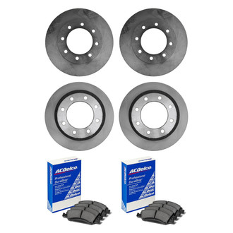 ACDelco® - Gold™ Front and Rear Brake Kit with Semi-Metallic Pads