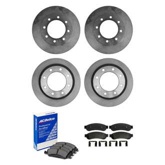 ACDelco® - Gold™ Front and Rear Brake Kit with Semi-Metallic Pads