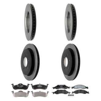 ACDelco® - Gold™ Front and Rear Brake Kit with Semi-Metallic Pads