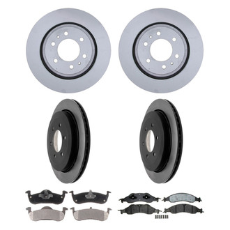ACDelco® - Gold™ Front and Rear Brake Kit with Semi-Metallic Pads