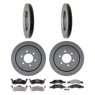 ACDelco® - Gold™ Front and Rear Brake Kit with Semi-Metallic Pads