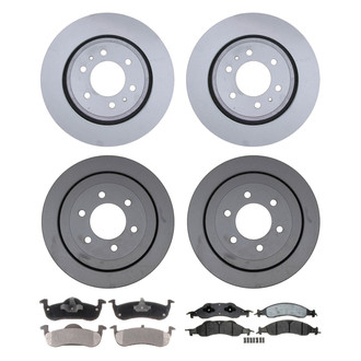 ACDelco® - Gold™ Front and Rear Brake Kit with Semi-Metallic Pads