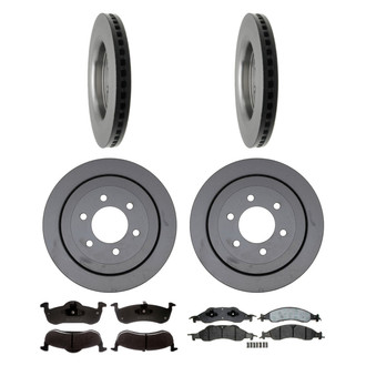 ACDelco® - Gold™ Front and Rear Brake Kit with Semi-Metallic Pads