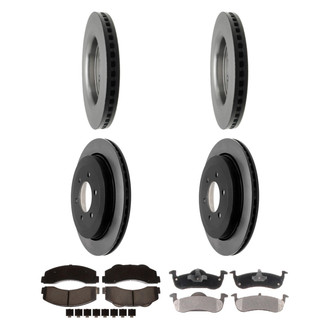 ACDelco® - Gold™ Brake Kit with Semi-Metallic Pads