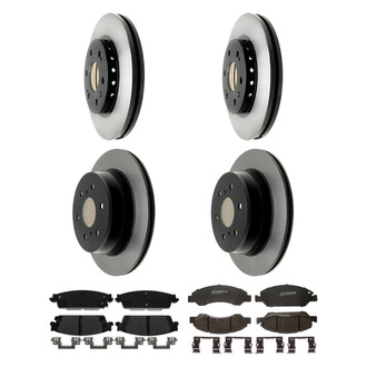 ACDelco® - Gold™ Front and Rear Brake Kit with Semi-Metallic Pads